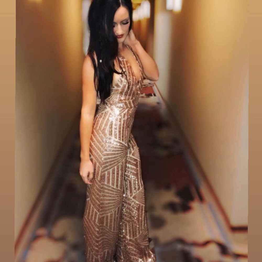 Sequin Jumpsuit
